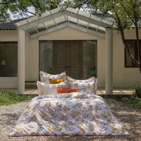 植間花事 (數位印染)